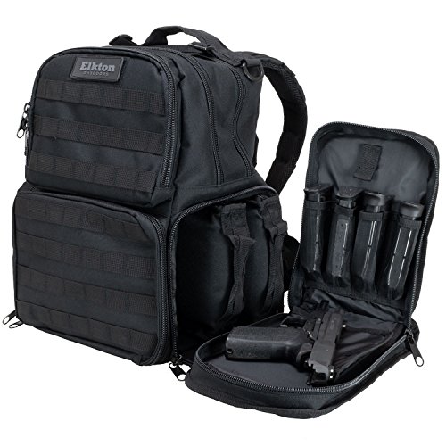 pistol backpack range bolsa