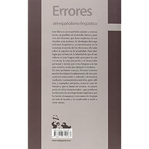 ERRORES Y HORRORES DEL NACIONALISMO LINGUISTICO