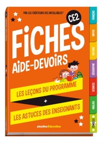 Fiches aide-devoirs CE2 by 