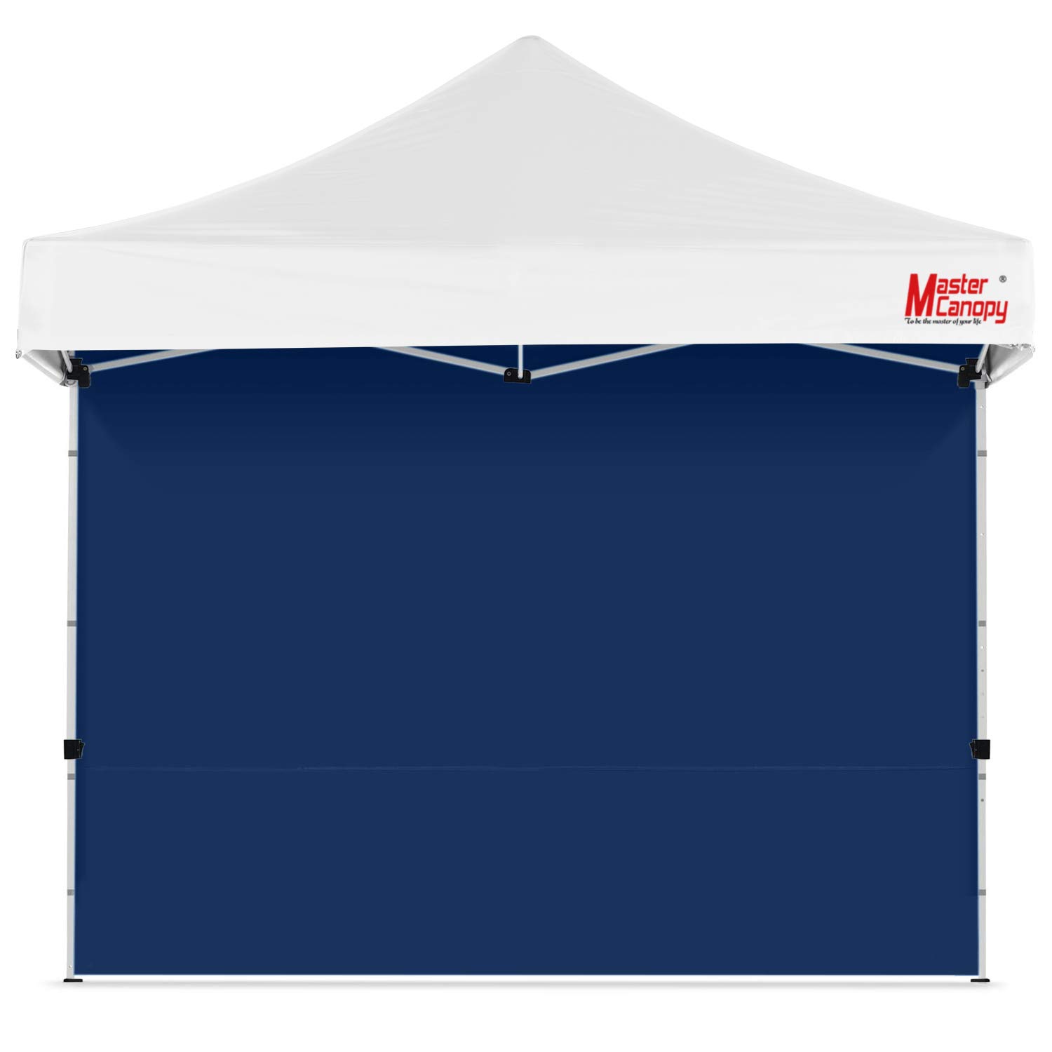 MASTERCANOPY Instant Gazebo Sidewall Panels Sunwall for 3x3M Pop Up Gazebo,1 Piece,Navy Blue
