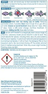 API Aquarium Antibacterial Remedy Blue 237 ml MELAFIX Freshwater view 2