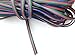 ksmile 4 Color 33ft 10m RGB Extension Cable Line for LED Strip RGB 5050 3528 Cord
