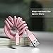 iPhone Charger Cable, LUXEAR 3 Pack 3ft 6ft 10ft Lightning to USB Cables Charging Cord Charge and Sync for iPhone 7, 6s, 6s Plus, 5s, 5, SE, iPad air 2 iPad mini，Pink Rose Gold