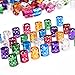 Silike Dread lock Beads (100Pcs/Lot) Hair Rings Adjustable Hair Braid Cuff Clip (Colorful)