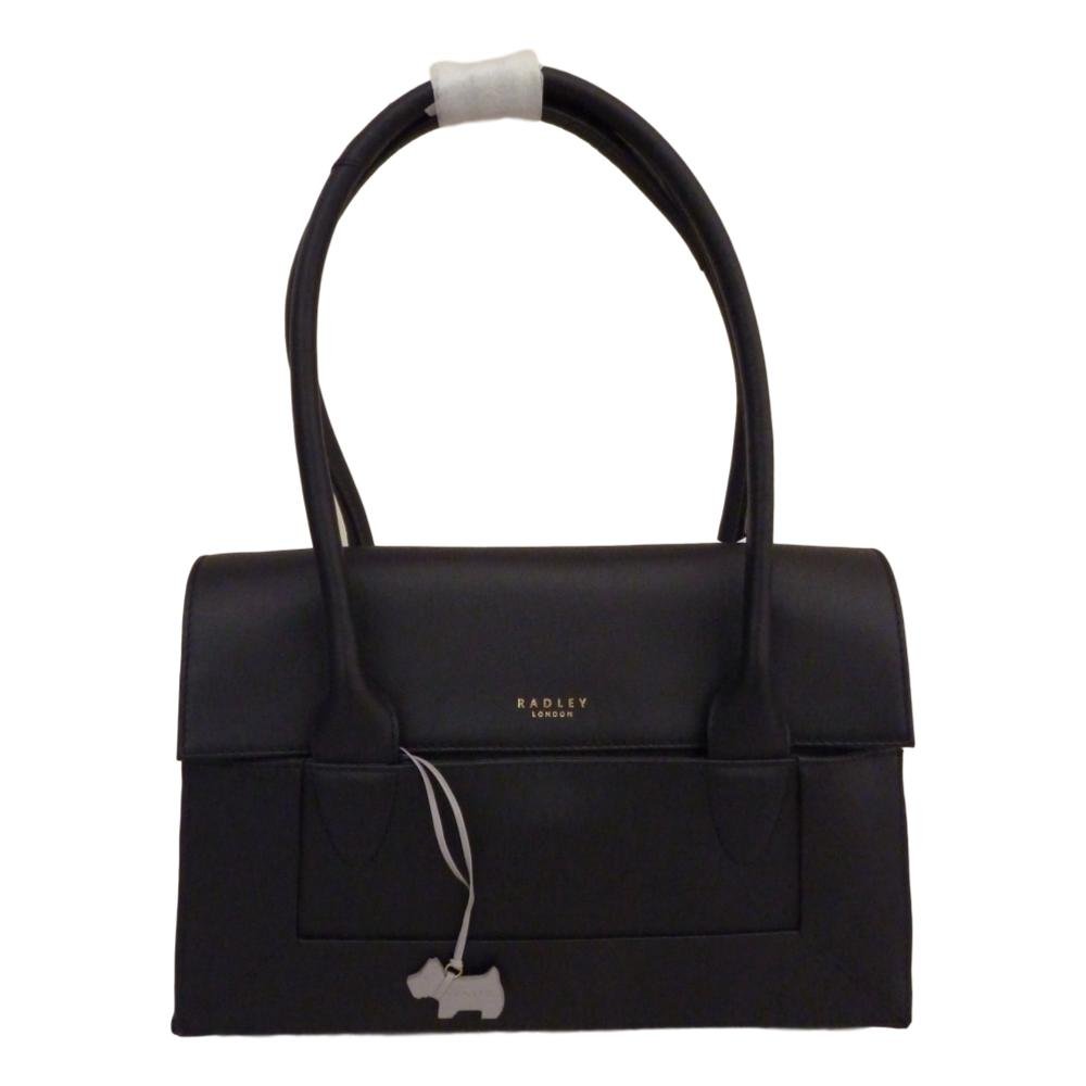 RADLEY 'Border' Medium Black Leather Shoulder Bag RRP £229 NEW Amazon.co.uk Shoes & Bags