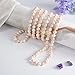 Romantic Time Two Strand Japanese Akoya Pearl Long Rope Necklace