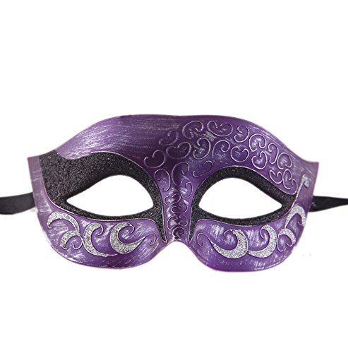 Costumes With A Masquerade Mask - Luxury Mask Men's Antique Look Venetian