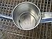 AIATE Set of 3 1 Qt Galvanized Watering Cans for Gardening or Floral Arrangements