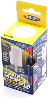 Best Price Square Deluxe Materials Plastic Magic Cement Model Kit Glue 40ml view 5