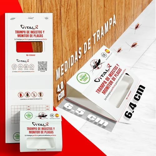 ® Pack 30 TRAMPAS CUCARACHAS + Manual | Trampa ULTRADHESIVA Cucarachas | Anti Cucarachas | Trampas Insectos | Trampas Ratones | Trampa Insectos Profesional | TRAMPAS CUCARACHAS