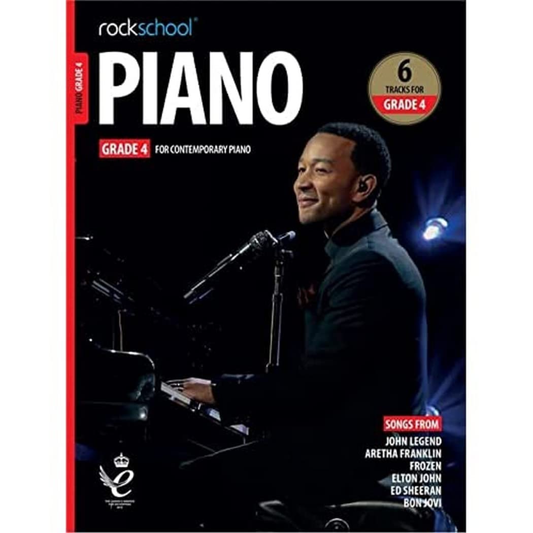 Rockschool Piano - Grade 4 (2019) | Piano Solo Sheet Music Book | Songbook for Students and Teachers | Contemporary Repertoire with 6 Supporting Test and Backing Tracks for Skill Development