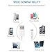Apple MFi Certified 8 Pin Lightning To USB Cable by Gembonics 3ft Sync & Charger with Ultra-Compact Connector for iPhone 6 6Plus, 5s, 5c, 5, iPad Air, Mini, iPod Touch with Lifetime Guarantee (White)