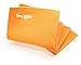 Yes4All PVC Yoga Mat / Exercise Yoga Mat for Pilates, Workout, Travel – Non Slip Yoga Mat / Yoga Floor Mat (3mm, Orange)