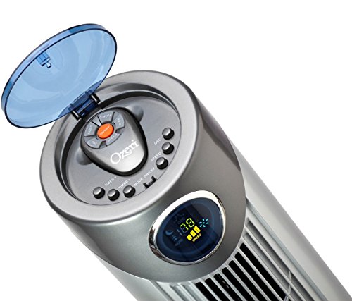 Ozeri Ultra 42" Wind Adjustable Oscillating Noise Reduction Technology Tower Fan Ozeri Ultra 42" Wind Adjustable Oscillating Noise Reduction Technology Tower Fan