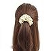 Teemico 8 Pack Colorful Bobbles Elastic Hair Bands Chiffon Floral Fabric Hair Ties, 8 Colors (Style 3)