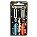 Pair of Red and Light Blue Saber Shaped Space Weapon Keys - Compatible with Kwikset KW1 KW10