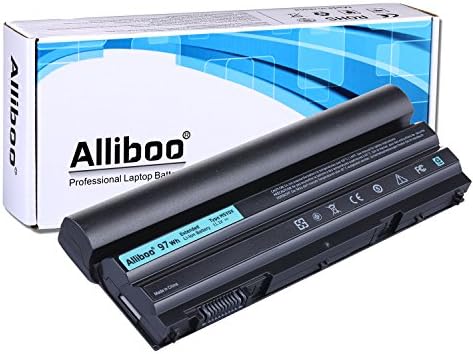 Alliboo 9 Cells 97Wh Laptop Battery for Dell E5420 E5430 E5530 E6420 E6430 E6520 E6530 Inspiron 4420 5420 5425 7420 7520 4720 5720 N4420 N4720 N5420 N5720 N7420 Vostro 3460 3560 Laptop Notebook