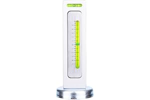 Qiilu Magnetic Camber Caster Gauge Tool, Steel Construction, 13cm Universal Wheel Alignment Tool for Truck and Car, with Stru