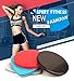 Penta Goose Gliding Discs Core Sliders - Dual Sided Exercise Disc For Smooth Sliding On Carpet And Hardwood Floors - Gliders Workout Legs, Arms Back, Abs At Home or Gym or Travel - Fitness Equipment