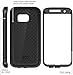 Galaxy S7 Edge Case, E LV Samsung Galaxy S7 Edge Hybrid Armor Protection Defender (WITHOUT Built-in Screen Protector) Case For Samsung Galaxy S7 Edge - [BLACK / BLACK]
