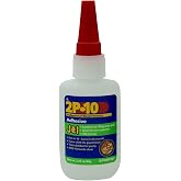 FastCap 2P-10 Professional Jel Wood Adhesive Glue - Ideal for Wood Works - All Purpose Application - 4000 PSI Tensile &amp; Sheer - 2 oz. - 80070