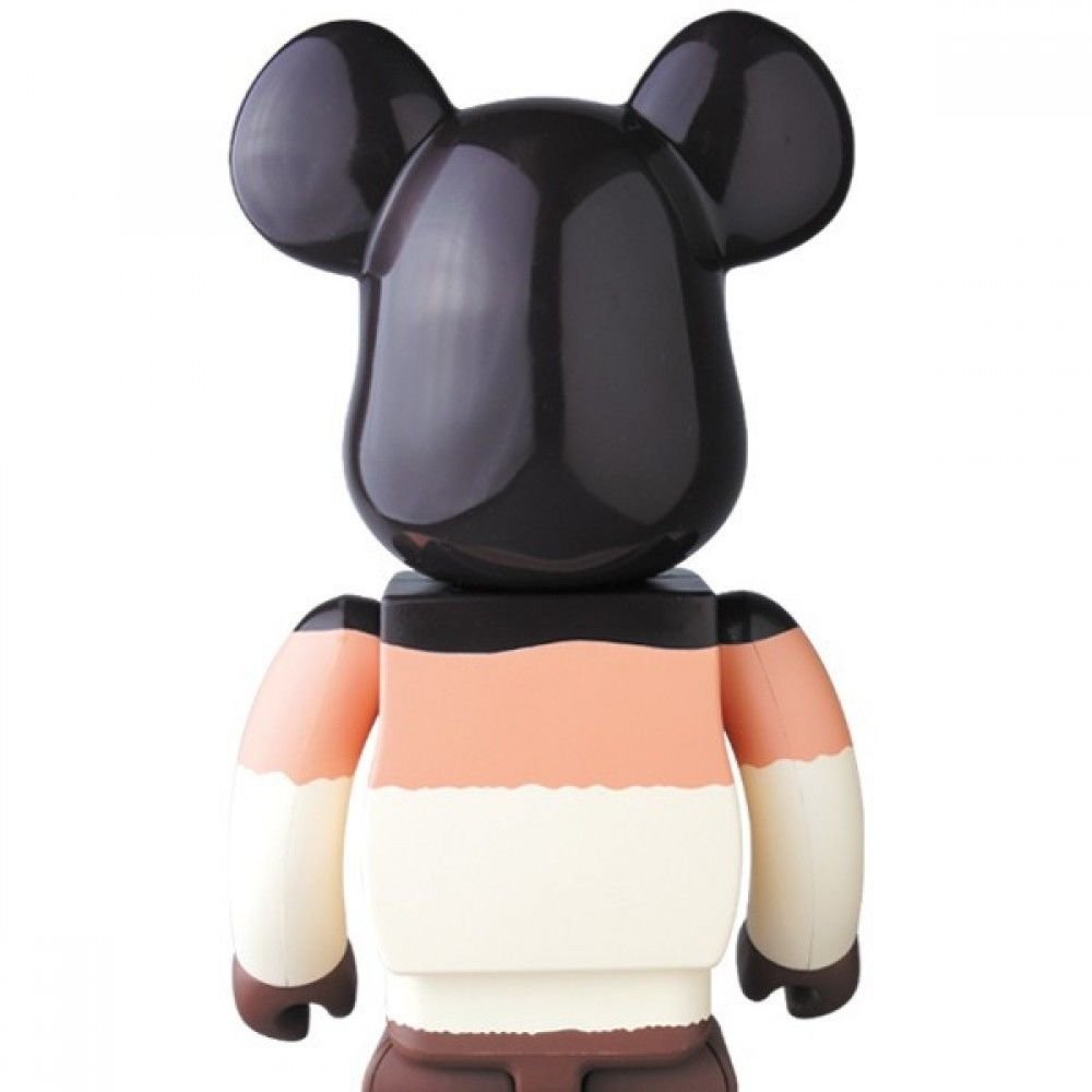 MEDICOM TOY - 新品 BE@RBRICK Mousse Chocolat Ver.400％ Be@rbrick UNKLE x Studio Ar.Mour. 100% & 400% Collectible