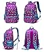 Kids School Backpacks for Girls School Bags Bookbags for Children (Purple&Blue)