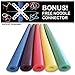 Oodles of Noodles Deluxe Foam Pool Swim Noodles - 5 Pack Green