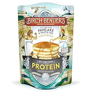 Birch Benders Pancake and Waffle Mix with Whey, Protein, 16 Oz