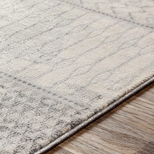 Artistic Weavers Hana Modern Moroccan Area Rug,7'10" x 10'3",Silver Grey Pricepulse