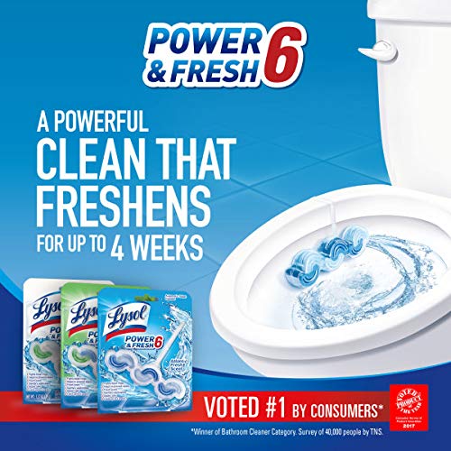 image for Lysol Toilet Bowl Cleaner with Lime and Rust Remover, 24 oz (Pack of 5