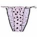 FEESHOW Men's Polka Dots Sissy Pouch Panties Bikini Briefs Crossdress Underwear
