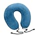 L'ALYSSE Neck Pillow-Memory Foam Airplane Travel Pillow (blue)
