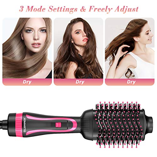 Hot Air Brush, Hair Dryer Brush,JOMARTO One Step Hair Dryer & Volumizer