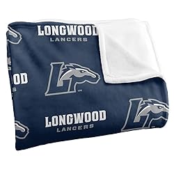 Longwood University Lancers Blanket, 50"X60", Logo