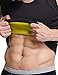 Hisweet Body Shaper for Men Tummy Neoprene Slimming Tank Top Vest Weight Loss Gym Shirt for Workout M
