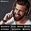 PowerLocus-Bluetooth-Over-Ear-Headphones-Wireless-Stereo-Foldable-Headphones-Wireless-and-Wired-Headsets-with-Built-in-Mic-Micro-SDTF-FM-for-iPhoneSamsungiPadPC-BlackRed PowerLocus Bluetooth Over-Ear Headphones, Wireless Stereo Foldable Headphones Wireless and Wired Headsets with Built-in…