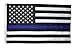 Thin Blue Line Flag, Police Flag, American Flag, Police Flag, Honoring Law Enforcement Officers, Embroidered Stars Sewn Stripes, Blue Thin Line