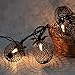 LIDORE Pineapple Lantern String Lights Best for Indoor/Outdoor Decoration Set of 10 Warm White Mini Light.