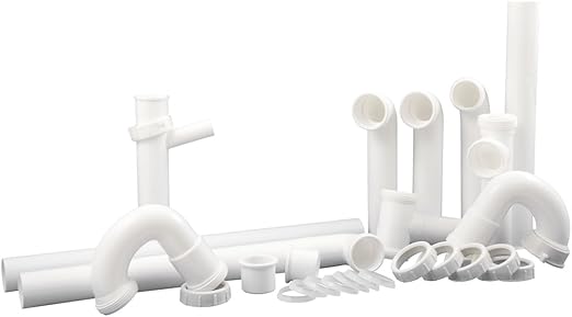 Plumbcraft Complete Kitchen Drain Repair Kit Fits Most Sinks