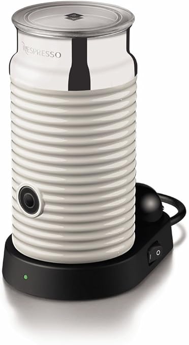 Amazon ネスプレッソ エアロチーノ ミルク泡立て器 ホワイト 3194 Us Wh Nestle Nespresso ミルク泡立て器 通販