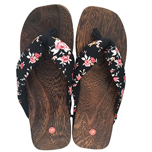 Ainiel Women's Japanese Style Halloween Cosplay Costume Geta Sandals