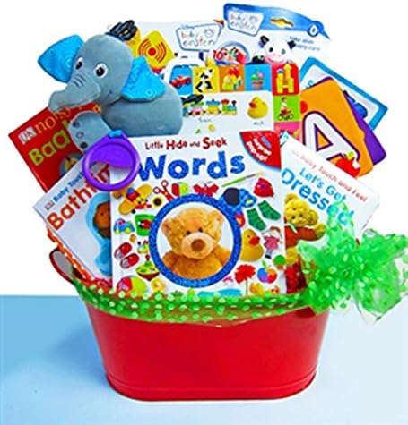 The Cashmere Bunny Baby Einstein Gift Basket (Touch &amp; Discover)