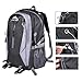 Hiking Backpack 30L Waterproof，Travel-Hiking Backpacks for Men and Women with Headphone Interface,Travel Daypacks for Traveling Camping Climbing Cycling (black)