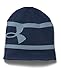 Under Armour Men's 2-Way Camo Beanie, Academy (408)/Petrol Blue, One Size Fits All
