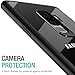 TOZO for Samsung Galaxy S9 Plus Case PC + TPU Hybrid PC+TPU Hard Protect Case Back-Transparent Bumper Black Edge