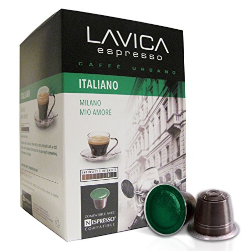 ITALIANO ESPRESSO (60 capsules) Lavica Dark Roast Nespresso Compatible Coffee Capsules
