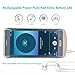 Galaxy S6 Edge Plus Battery Case,Accerzone External Power Bank 4200mAh Portable Slim Backup charging Case for Samsung Galaxy S6 Edge Plus(Not for S6 Edge) (Gold)