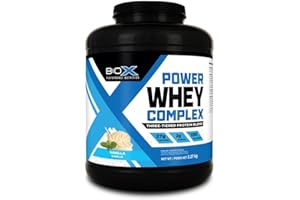 BioX Power Whey Complex | 27g Whey Protein with Concentrate, Isolate & Hydrolyzed Blend | Triple Protein Blend with Instant M