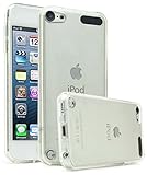 iPod Touch 6, Touch 5 Case, Bastex Crystal Clear Air Fused Rugged Ultra Slim Fit Shockproof Rubberized Plastic Bumper Clear Back Panel Cover Flexible TPU for iPod Touch 6th & 5th Generation(Clear)